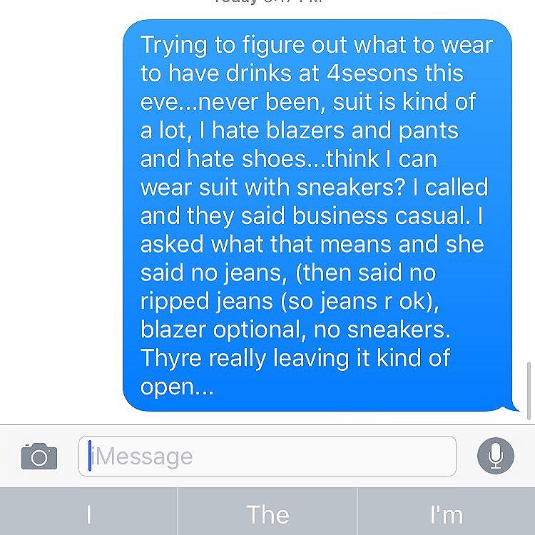 Help me get dressed please