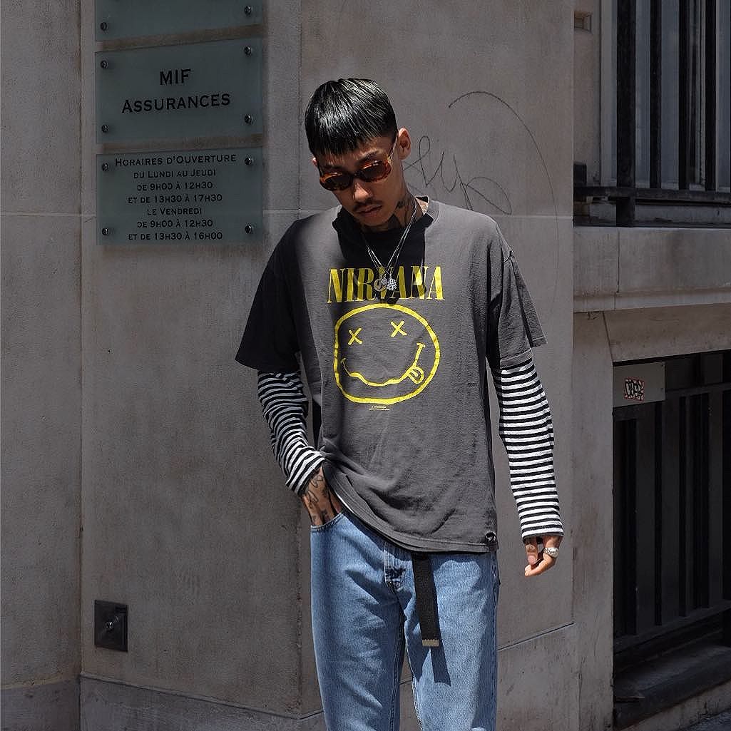 They told me he's a Japanese rapper. All I see is them Kurts
