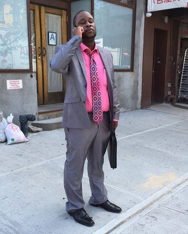 I love seeing men in ill fitting suits going to that interview or what have you. A bit big and pants way too long but still so well put together. There's something so pure about it. Like he's def not dressed by no internet.