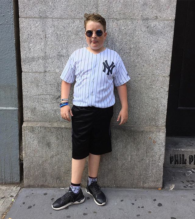 Young Jersey Tuck visits from The U.K.