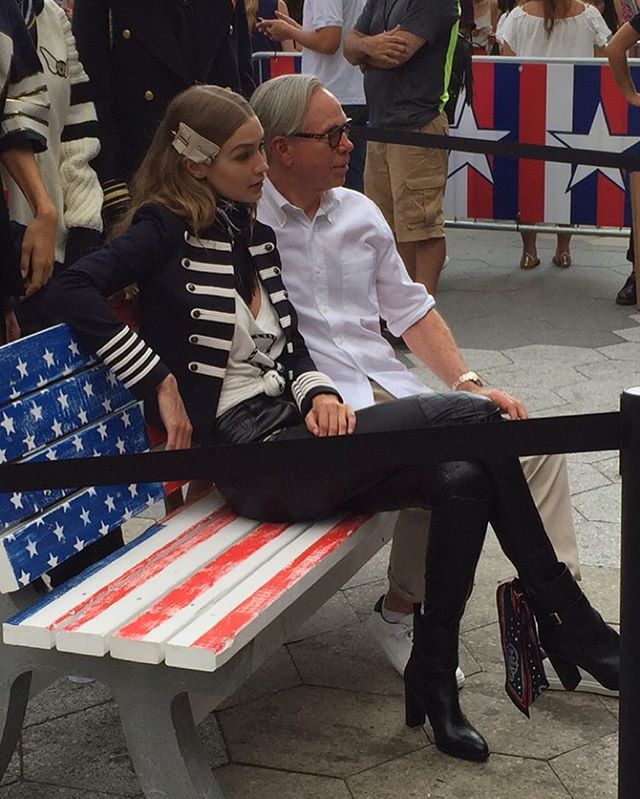 Tommy with one of his girls