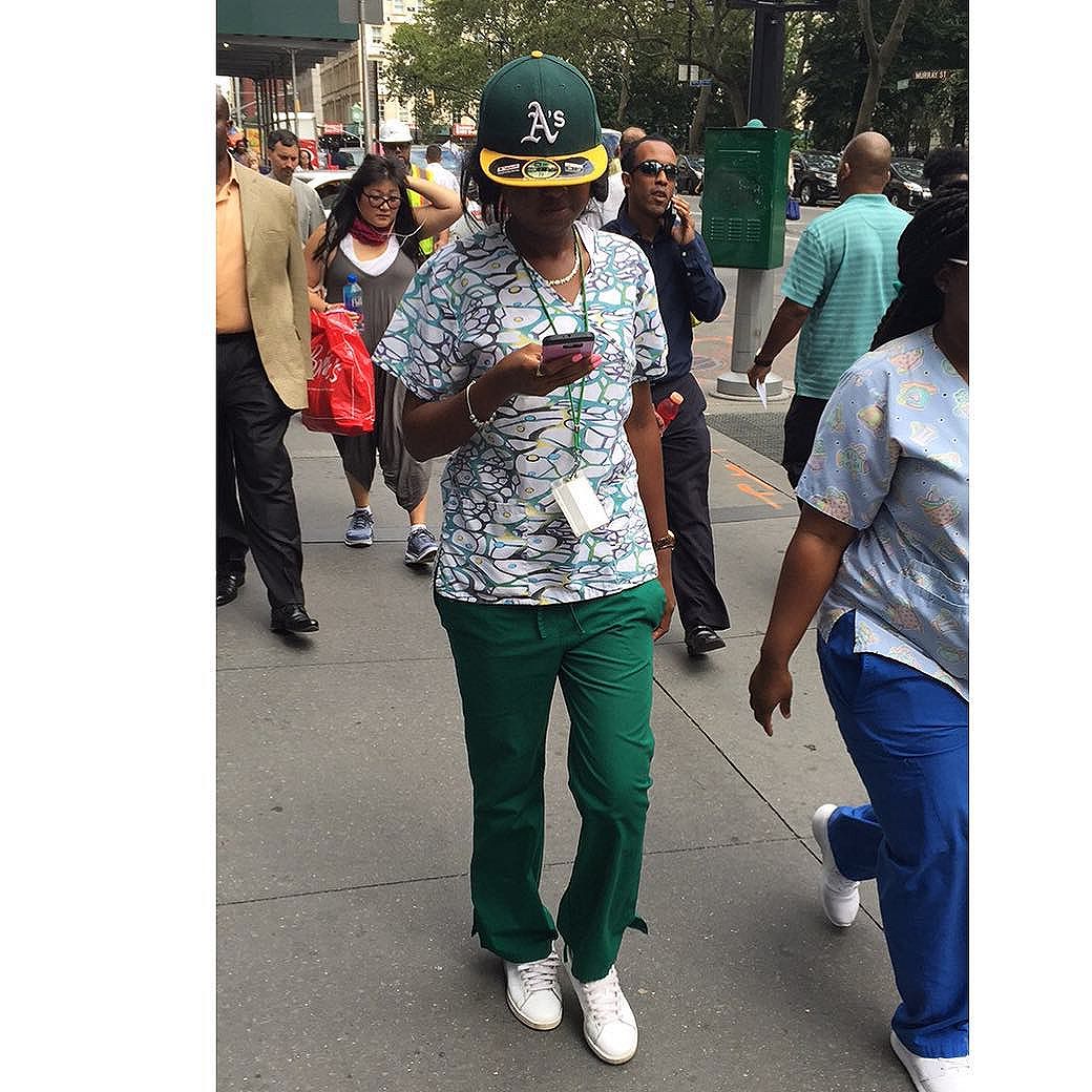 I'm collaborating with with The City Of New York. for Fashion Week and every week. Thanks for coming here for the beauty! I love a nurse in uniform with her own hat on the streets. you need something to make it your own. and the fresh fitted tells me it's that purchase