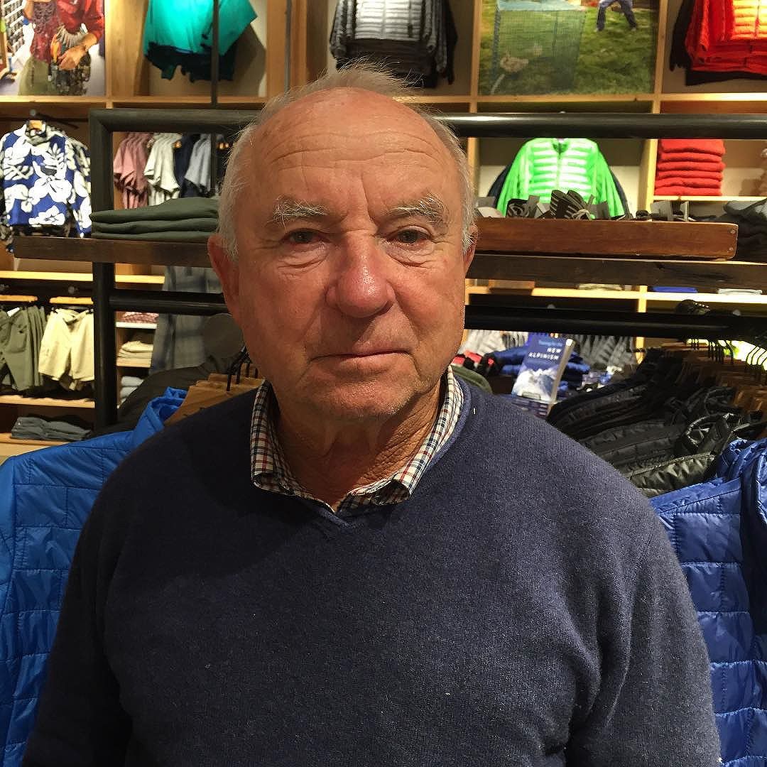 Yvon Chouinard is a rock climber, environmentalist, and outdoor industry businessman. (He founded Patagonia) Chouinard is also a surfer, kayaker, falconer and fly fisherman, particularly fond of tenkara fly-fishing.