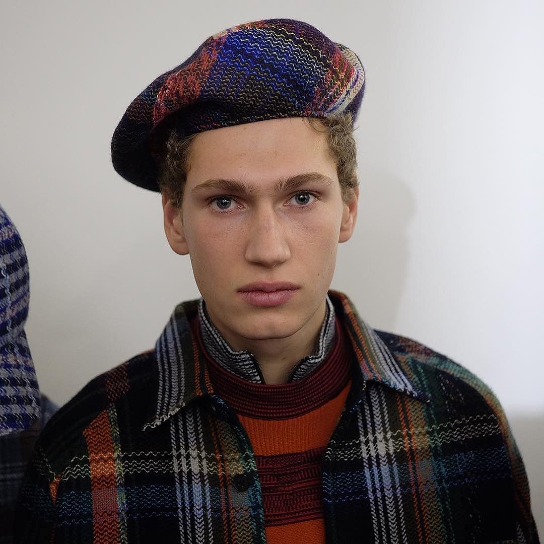 berets at missoni