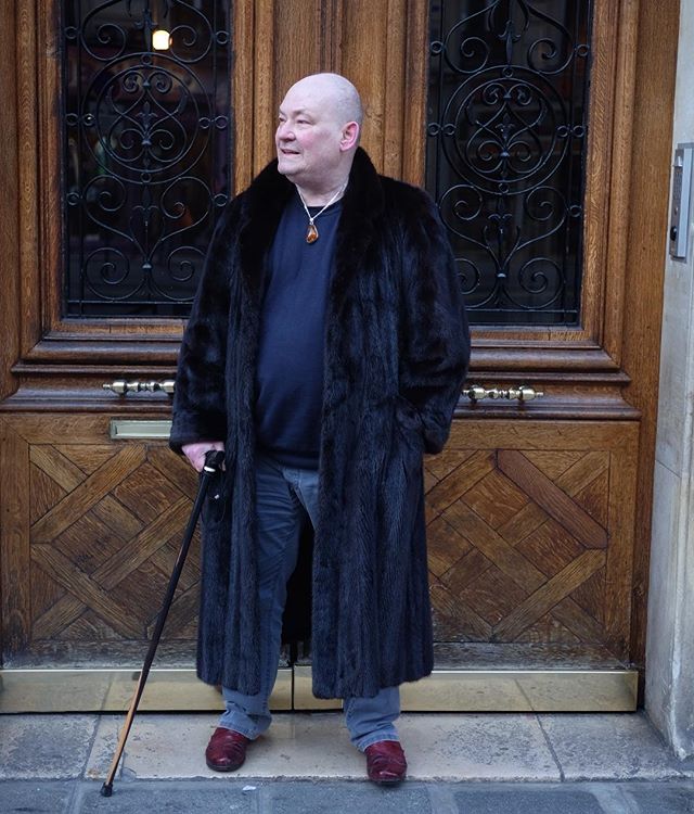 It's Paris Fashion Week and the men are wearing furs