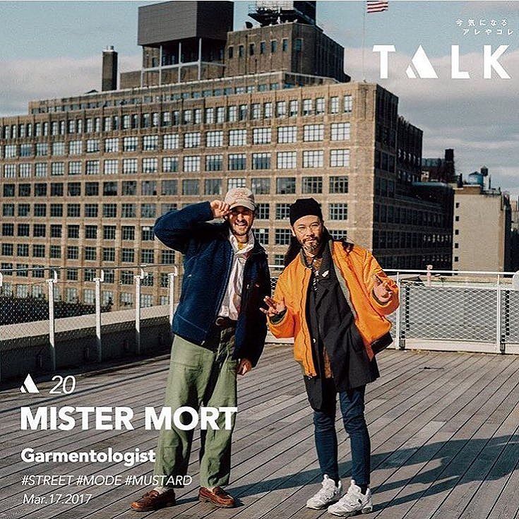 I'm talking (surprise surprise) on the BEAMS website about MISTERMORT BEAMS SSS17 capsule collection that launches today