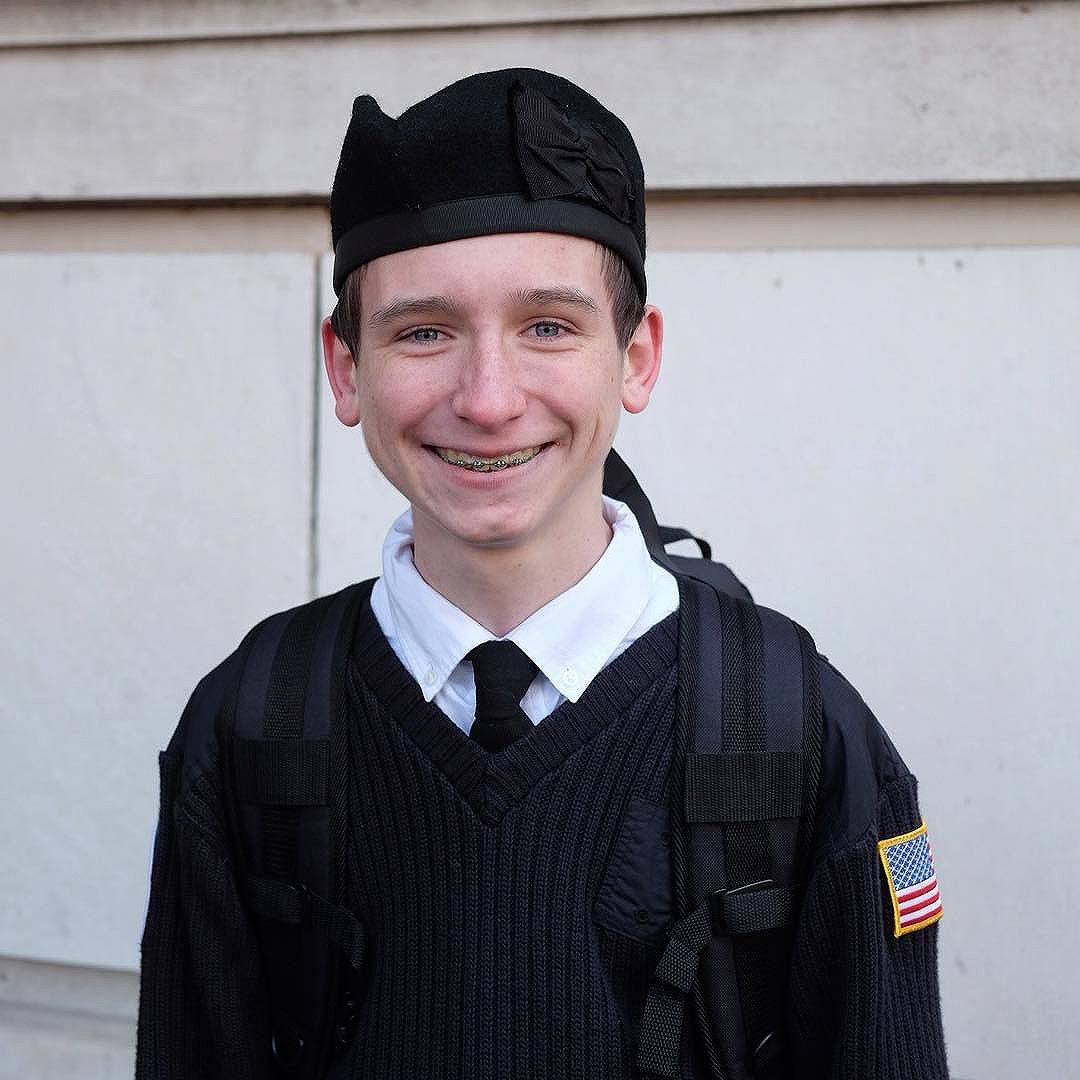 young bagpiper